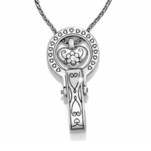 Brighton badge clip lanyard.